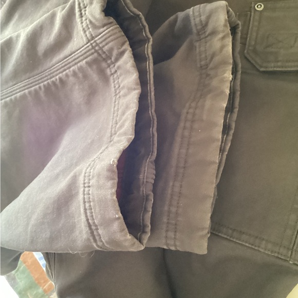 DULUTH Flex Fire Hose INSULATED CARGO PANTS 36X32 Fleece Lined - Picture 7 of 11